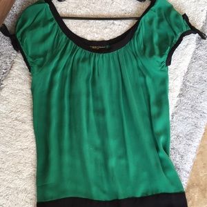 Green and black Guess Jeans blouse